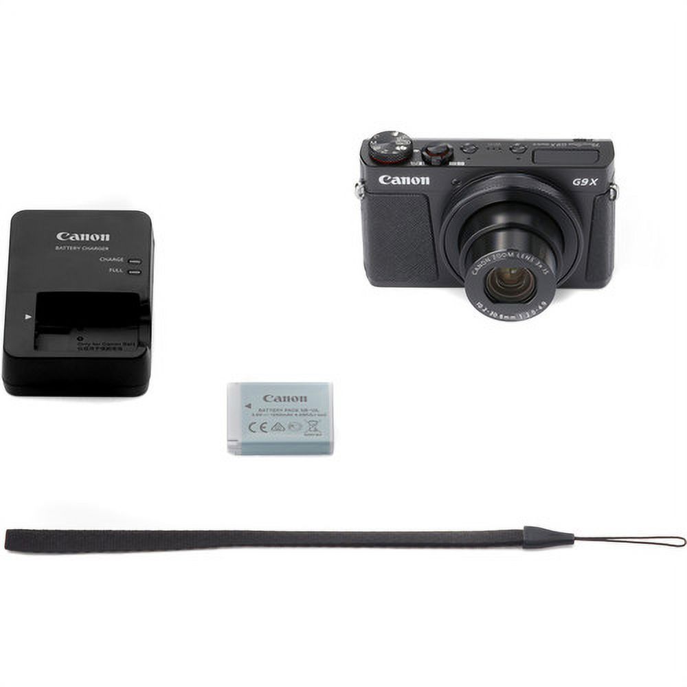 Canon PowerShot G9 X Mark II 20.1MP 4.2x Optical Zoom Digital Camera + Expo Accessories Bundle - image 2 of 9