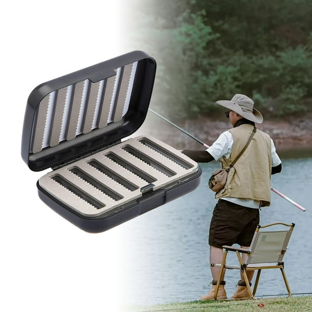 LOVIVER Fly Fishing Box Double Sided Fishing Lure Organizer