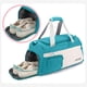 thumbnail image 4 of Mochila de viaje de gran capacidad | Poliéster impermeable | 20"x10"x10" | Separación ligera de varios compartimentos, húmedo/seco | Colores de la moda | Gimnasio Deportivo de Viaje de Negocios, 4 of 6
