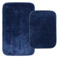 thumbnail image 1 of Garland Rug Traditional Bath Rug Set, 2-Piece Set, Navy, 1 of 1
