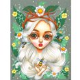 thumbnail image 1 of Taladro de pintura de diamante (DB1867) 5D DIY Chica de dibujos animados Arte de pared de diamantes de imitación completo (X380) 30x40cm FLhrweasw Nuevo, 1 of 1