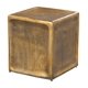 thumbnail image 4 of Mesa Lateral Kessa Muebles Brics Negro/Dorado Aluminio 46 x 52 x 46 cm Set de 2 Piezas, 4 of 5