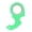 Fluorescent Green, variant on Keychain Fidget Spinner Pocket-sized Plastic Gadget Relieve Boredom Sensory Toys Teens Adults Fingertip Anti Stress Toy Party Favors