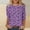 Multicolor 5, variant on Ynynloco Women's Fall Shirts Halloween Crew Neck 3/4 Length Sleeve Pumpkin T-Shirts Thanksgiving Graphic Tee Tops