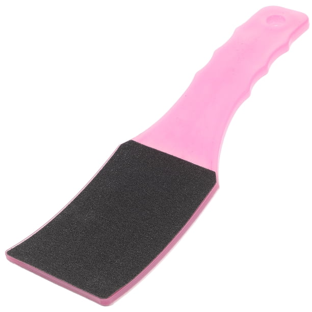 Lima para pies de pedicura de doble cara Cepillo exfoliante Escofina para pies Herramienta para el cuidado de los pies (Azul)