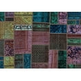 thumbnail image 1 of Ahgly Company Indoor Rectangle Oriental Light Blue Modern Area Rugs, 8' x 12', 1 of 4