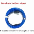 thumbnail image 1 of Luz de neón Flexible 1M/2M/3M/5M/10M EL cable Led neón baile fiesta atmósfera decoración lámpara RopeTube impermeable Multicolor tira Led Tan Jianjun  unisex, 1 of 2