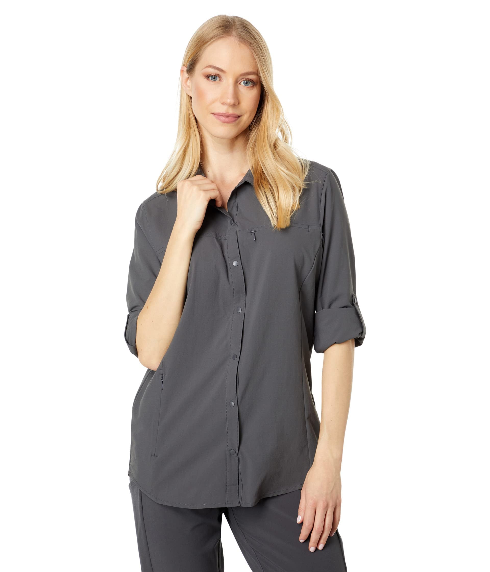 Royal Robbins Expedition Pro Short Sleeve Shirt - UPF 50+, Moisture-Wicking, Hidden Zip Pocket, 100% Recycled Polyester