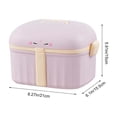 thumbnail image 3 of EGNMCR Organization and Storage, Storage Bins, Storage Containers Heavy-Duty Home First Aid Kit Plastic Storage Bin Storage Box For Kids' Snacks And Toys Plastic storage containers, 3 of 6