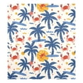 thumbnail image 6 of Dishwasher Magnet Cover Magnetic Fridge Door Cover Home Kitchen Decor Summer Palm Trees and Crabs 23"x 26", 6 of 6