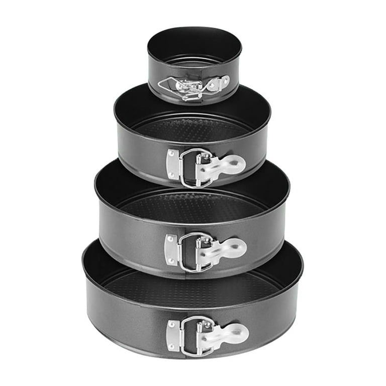 Nonstick Springform Pan with Removable Bottom Small Tall Round