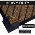 thumbnail image 3 of Extra Durable Door Mat 30x18 - Welcome Mats for Front Door - Welcome Mat - Heavy Duty Front Door Mat - Door Mats for Outside Entry - Entryway Rug - Brown Doormat, 3 of 6