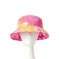 thumbnail image 4 of No Boundaries Women's Tie Dye and French Terry Bucket Hat, 2-Pack, 4 of 5