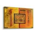 thumbnail image 2 of wall26 Floating Framed Canvas Wall Art for Living Room, Bedroom Golden Abstract Oil Painting Canvas Prints for Home Decoration Ready to Hang - 24x36 inches, 2 of 4