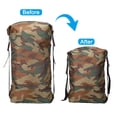 thumbnail image 4 of Unique Bargains Sac de Compression, Sac de Couchage Imperméable Taille g pour Randonnée, Camouflage, 4 of 6