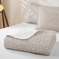 thumbnail image 4 of Erosebridal Classic Leopard Print Quilt King,Animal Spot Print King Coverlet Set For Girls,3pcs, 4 of 7
