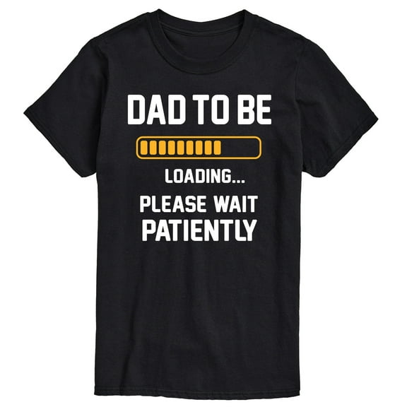 Instant Message - Dad To Be Loading - Father's Day Gift - Men's Short Sleeve Graphic T-Shirt