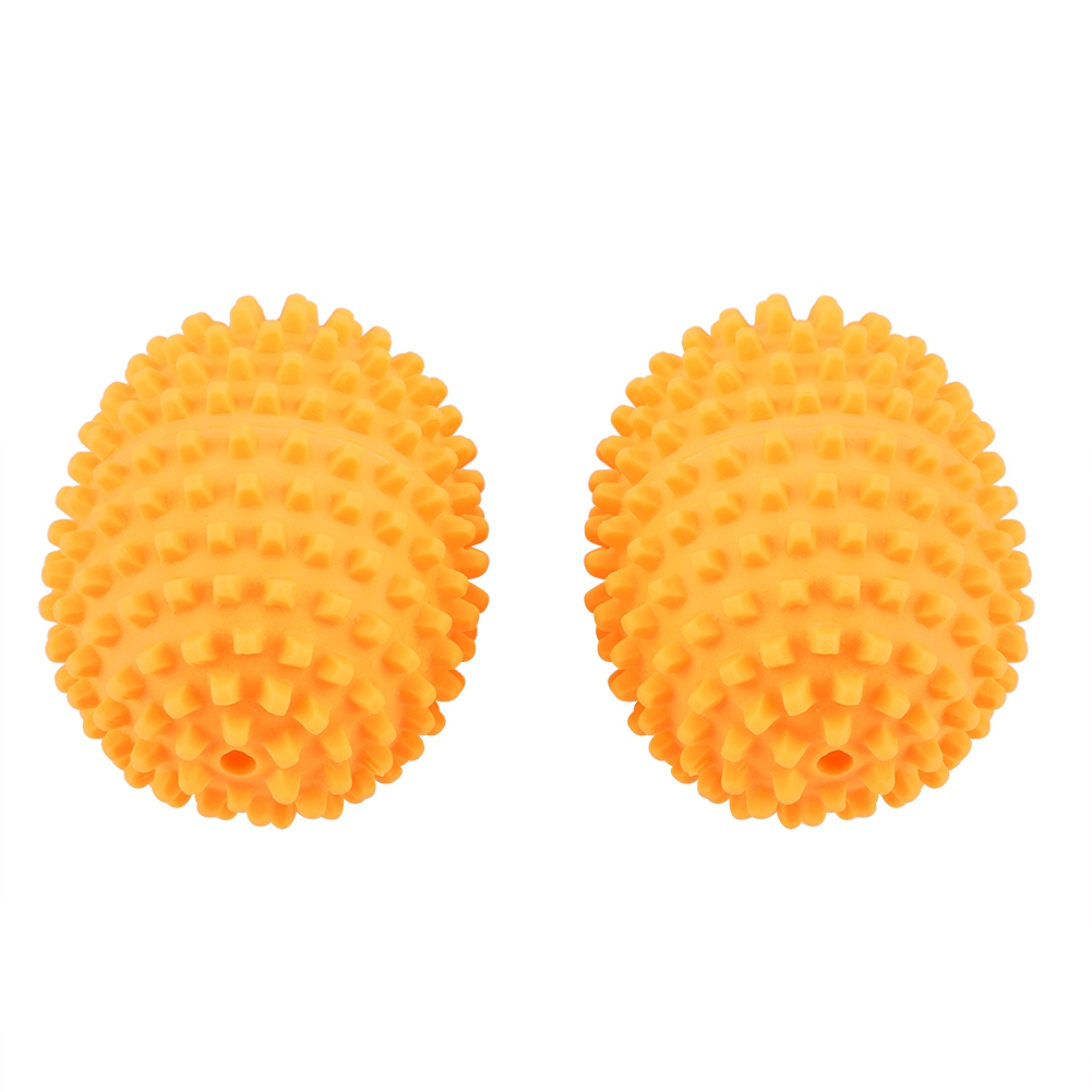 Ccdes Dryer Balls,4Pcs/Set Orange Reusable Dryer Balls Washing Laundry