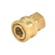 thumbnail image 1 of Enchufe de conexión rápida SurfaceMaxx 1/4 pulgadas hembra NPT x 1/4 pulgadas, 1 of 1