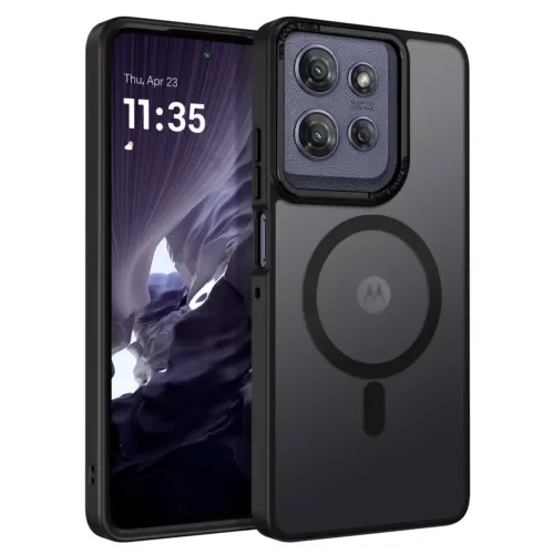 For Moto G Power 5G 2025 Frosted Case [Magnetic Magsafe] Rugged Shockproof Cover