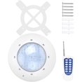 thumbnail image 1 of Veeki 18W 159LED IP68 Waterproof Swimming Pool Remote Control Underwater Wall Light, Seven Colors Easy Installation for Garden, AC 12V Wide Application-0518, 1 of 5