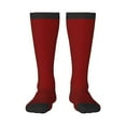 thumbnail image 1 of Balery Maroon Calcetines novedosos Calcetines deportivos Calcetines hasta la rodilla Calcetines de algodón Calcetines originales y geniales, 1 of 6