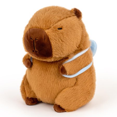Capybara Stuffed Animals with Shell Bag (13in)