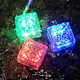 thumbnail image 4 of Paquete de 4 luces solares de ladrillo-Luces de cubo de hielo solar Luces de camino de paisaje Camino de jardín al aire libre Camino de patio, 4 of 5