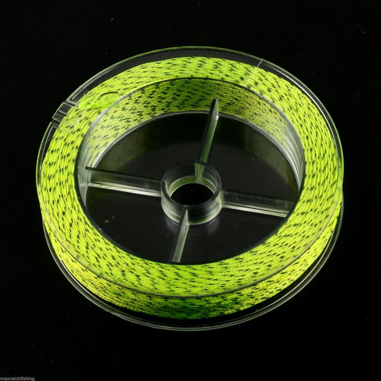 Braided Fly Fishing Line Backing 20lbs 50yards - Black/Yellow