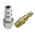 thumbnail image 3 of HLONK 1/4inch NPT Coupler Air Compressor Connector Air Line Hose Fitting Coupling Adapter Quick Coupling Connector Enduring, 3 of 7