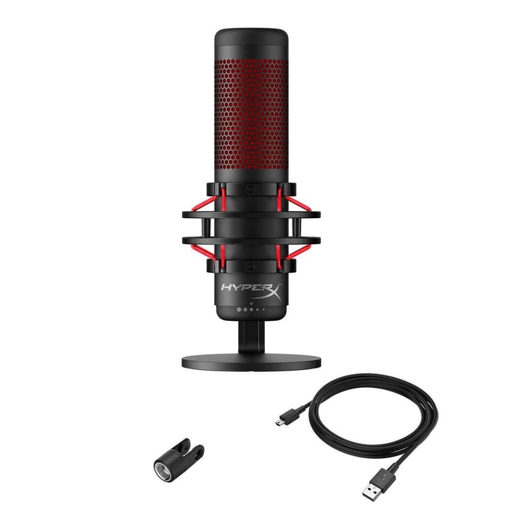 HyperX Broadcast Bundle with QuadCast Microphone and Cloud II