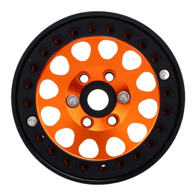 4pcs 1.9 Inch RC Wheel Hub RC Accessories, Aluminum Alloy Wheel Hub, with High Strength Lightweight Design Improved Stability for Crawler Car