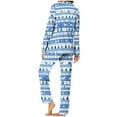 thumbnail image 5 of Iyufng Christmas Pajamas for Women Set,Womens Pajama Sets,Christmas Pjs Sets for Women with Pockets 2 Piece Long Sleeve Printed Home Wear,Womens Plus Loungewear, 5 of 8