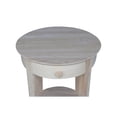 thumbnail image 3 of International Concepts Table d'Appoint Non Fini avec un Tiroir, 3 of 12
