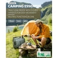 thumbnail image 3 of 5 Gallon Water Jug with Spigot, Leak-Proof Outdoor Water Container,  Military Green for Camping Hiking, 3 of 7