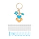 thumbnail image 1 of Recuerdo de baby shower, lindo llavero con bolsas de dulces y etiquetas de agradecimiento, llave de casa Azul, 1 of 7