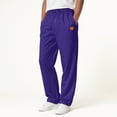 thumbnail image 2 of TOWED22 Men's Cargo Sweatpants Joggers Casual Pants with Pockets for Hiking Athletic Workout(Dark Purple,M), 2 of 5