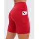 thumbnail image 5 of Shorts CRZ YOGA Naked Feeling Biker Cintura Alta 15 cm Rojo L, 5 of 5