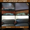 thumbnail image 4 of Fall Decorations Outdoor Leather Patch Self Adhesive Leather Refinisher Cuttable Sofa Leather Kit For Furniture Leather Seat Leather Tape For Sofa Chair Car Seat, 4 of 9