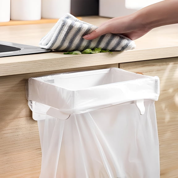 1Pc Clearance Under $3 Plastic Bag Holder Bag Holder For Kitchen, Plastic Plastic (I)