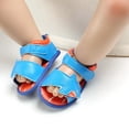 thumbnail image 3 of URMAGIC Infant Baby Boys Summer Beach Shark Sandals Anti-slip Soft Sole Shoes 0-18 Months, 3 of 10