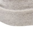 thumbnail image 6 of Mens Crewneck Sweater Stripes Solid Color Tops Comfortable Festival Holiday Men's Fashion with Buttons, Light Gray, Size XXL, 6 of 7