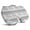 White-38, variant on Premium Elephant Pattern Memory Foam Seat Cushion Ergonomic Chair Pad for Office Chair, Car, Airplane & Bleachers Sciatica, Tailbone Hip & Back Pain Relief - Chair Cushion for Long Office Workers.