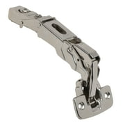 DTC 2-Pack Bi-Fold Corner, Lazy Susan Self Closing 135-Degree Kitchen Cabinet Door Hinge, Nickel Plated