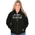 thumbnail image 4 of US Air Force Hero Airman Brother Zip Up Hoodie Men's Women's Brisco Brands S, 4 of 6