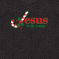 thumbnail image 4 of Inktastic Candy Cane Jesus Women's Plus Size T-Shirt, 4 of 5