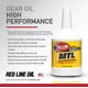 thumbnail image 3 of Aceite para engranajes de coche Red Line 50204 SAE 75W80 API GL-4 946 ml (2 unidades), 3 of 6
