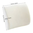 thumbnail image 2 of unbranded Almohada De Espalda Lumbar Con Memory Foam Para Soporte En Y Auto, 2 of 4