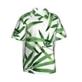 thumbnail image 2 of Tropical Ye Zhu Men's 3d Print Casual Button Down Shirts, Novelty Hawaiian Short Sleeves 3xl, 2 of 8