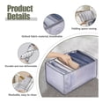 thumbnail image 3 of 2pzs Cajones Organizadores De Ropa Caja De Almacenamiento, 3 of 6